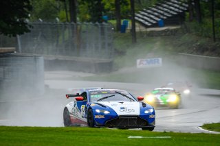 #15 Aston Martin Vantage AMR GT4 of Bryan Putt and Kenton Koch, BSPort Racing, ProAm, Pirelli GT4 America, SRO America, Road America, Elkhart Lake, Aug 2021.
 | SRO Motorsports Group