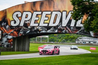 #40 Ford Mustang GT4 of James Pesek and Chad McCumbee, PF Racing, Pro-Am, Pirelli GT4 America, SRO America, Road America, Elkhart Lake, Aug 2021.
 | SRO Motorsports Group