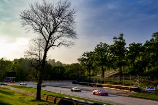 #40 Ford Mustang GT4of James Pesek and Chad McCumbee, PF Racing, Pro-Am, Pirelli GT4 America, SRO America, Road America, Elkhart Lake, Wisconsin, August 2021. | Brian Cleary/SRO