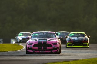 #40 Ford Mustang GT4 of James Pesek and Chad McCumbee, PF Racing, Pro-Am, Pirelli GT4 America, SRO America, Road America, Elkhart Lake, Wisconsin, August 2021. | Fabian Lagunas/SRO