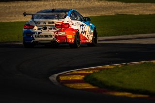 #94 BMW M4 GT4 of Jon Miller and Chandler Hull, BimmerWorld Racing, SL, Pirelli GT4 America, SRO America, Road America, Elkhart Lake, Wisconsin, August 2021. | Fabian Lagunas/SRO