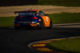 #119 BMW M4 GT4 of Sean Quinlan and Gregory Liefooghe, Stephen Cameron Racing, Pro-Am, Pirelli GT4 America, SRO America, Road America, Elkhart Lake, Wisconsin, August 2021. | Fabian Lagunas/SRO