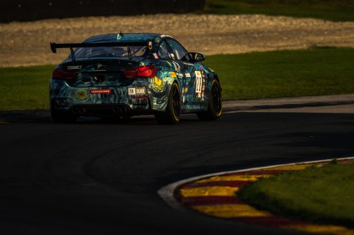 #28 BMW M4 GT4 of Harry Gottsacker and Tyler Maxson, ST Racing, Pro-Am,  Pirelli GT4 America, SRO America, Road America, Elkhart Lake, Wisconsin, August 2021. | Fabian Lagunas/SRO