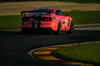 #40 Ford Mustang GT4 of James Pesek and Chad McCumbee, PF Racing, Pro-Am, Pirelli GT4 America, SRO America, Road America, Elkhart Lake, Wisconsin, August 2021. | Fabian Lagunas/SRO