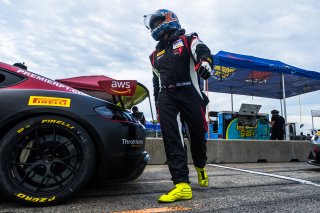 #120 Porsche 718 Cayman GT Clubsport MR of Adam Adelson and Elliott Skeer, Premier Racing, Am, Pirelli GT4 America, SRO America, Road America, Elkhart Lake, Wisconsin, August 2021. | Fabian Lagunas/SRO