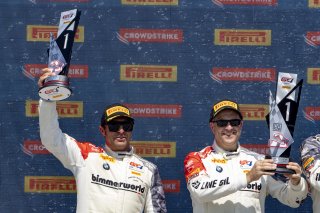 #34 BMW M4 GT4 of James Walker and Bill Auberlen, BimmerWorld Racing, Pro_am, Pirelli GT4 America, SRO America, Road America, Elkhart Lake, Aug 2021.
 | Brian Cleary/SRO