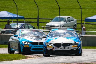 #11 BMW M4 GT4 of Stevan McAleer and Toby Grahovec, Classic BMW, SL, Pirelli GT4 America, SRO America, Road America, Elkhart Lake, Aug 2021.
 | Sarah Weeks/SRO             
