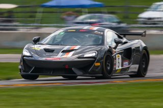 #5 McLaren 570S GT4 of Michael McAleenan and Jerold Lowe, Motorsport USA, Am, Pirelli GT4 America, SRO America, Road America, Elkhart Lake, Aug 2021.
 | Sarah Weeks/SRO             
