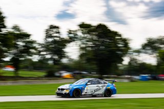 #11 BMW M4 GT4 of Stevan McAleer and Toby Grahovec, Classic BMW, SL, Pirelli GT4 America, SRO America, Road America, Elkhart Lake, Aug 2021.
 | Sarah Weeks/SRO             