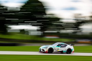 #68 Toyota GR Supra GT4 of Kevin Conway and John Geesbreght, Smooge Racing, Am, Pirelli GT4 America, SRO America, Road America, Elkhart Lake, Aug 2021.
 | Sarah Weeks/SRO             