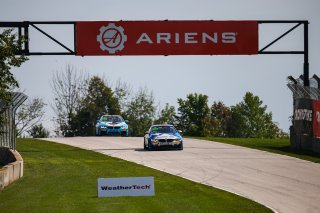 #11 BMW M4 GT4 of Stevan McAleer and Toby Grahovec, Classic BMW, SL, Pirelli GT4 America, SRO America, Road America, Elkhart Lake, Aug 2021.
 | Sarah Weeks/SRO             
