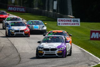 #36 BMW M4 GT4 of James Clay and Nick Galante, BimmerWorld Racing, Pro-Am, Pirelli GT4 America, SRO America, Road America, Elkhart Lake, Aug 2021.
 | Sarah Weeks/SRO             