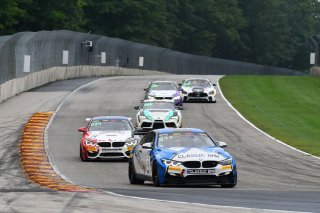 #11 BMW M4 GT4 of Stevan McAleer and Toby Grahovec, Classic BMW, SL, Pirelli GT4 America, SRO America, Road America, Elkhart Lake, Aug 2021.
 | SRO Motorsports Group