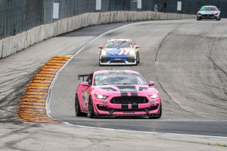#40 Ford Mustang GT4 of James Pesek and Chad McCumbee, PF Racing, Pro-Am, Pirelli GT4 America, SRO America, Road America, Elkhart Lake, Aug 2021.
 | SRO Motorsports Group