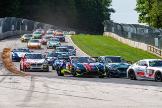 #59 Aston Martin Vantage AMR GT4 of Paul Terry and Brandon Davis, WR Racing, Pro-Am, Pirelli GT4 America, SRO America, Road America, Elkhart Lake, Aug 2021.
 | SRO Motorsports Group