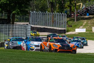 #72 Mercedes-AMG GT4 of Kenny Murillo and Christian Szymczak, Murillo Racing, SL, Pirelli GT4 America, SRO America, Road America, Elkhart Lake, Aug 2021.
 | SRO Motorsports Group