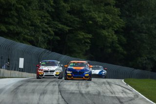 #119 BMW M4 GT4 of Sean Quinlan and Gregory Liefooghe, Stephen Cameron Racing, Pro-Am,Pirelli GT4 America, SRO America, Road America, Elkhart Lake, Wisconsin, August 2021. | Fabian Lagunas/SRO