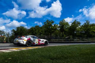 #16 Mercedes-AMG GT4 of John Allen and Kris Wilson, Capstone Motorsports, Am,  Pirelli GT4 America, SRO America, Road America, Elkhart Lake, Wisconsin, August 2021. | Fabian Lagunas/SRO