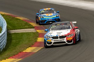#94 BMW M4 GT4 of Chandler Hull and Jon Miller, BimmerWorld Racing, SL, Pirelli GT4 America, SRO America, Watkins Glen International raceway, Watkins Glen, NY, September 2021.
 | SRO Motorsports Group