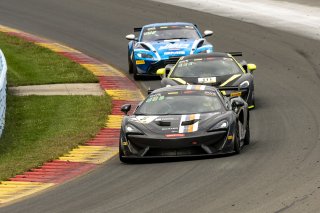 #5 McLaren 570S GT4 of Michael McAleenan and Jerold Lowe, Motorsport USA, Am, Pirelli GT4 America, SRO America, Watkins Glen International raceway, Watkins Glen, NY, September 2021.
 | SRO Motorsports Group