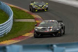 #5 McLaren 570S GT4 of Michael McAleenan and Jerold Lowe, Motorsport USA, Am, Pirelli GT4 America, SRO America, Watkins Glen International raceway, Watkins Glen, NY, September 2021.
 | SRO Motorsports Group
