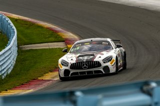 #16 Mercedes-AMG GT4 of John Allen and Kris Wilson, Capstone Motorsports, Am, Pirelli GT4 America, SRO America, Watkins Glen International raceway, Watkins Glen, NY, September 2021.
 | SRO Motorsports Group