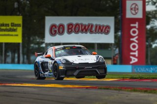 Am, NOLASPORT with OGH, NY, Pirelli GT4 America, SRO America, September 2021.#7 Porsche 718 Cayman GT4 CLUBSPORT MR of Sam Owen and Sean Gibbons, Watkins Glen, Watkins Glen International raceway
 | Fabian Lagunas/SRO