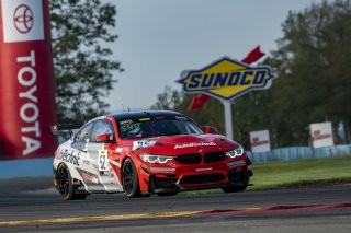 #52 BMW M4 GT4 of Tom Capizzi and John Capestro-Dubets, Pro-Am, Pirelli GT4 America, SRO America, Watkins Glen International raceway, Watkins Glen, NY, September 2021.
 | SRO Motorsports Group