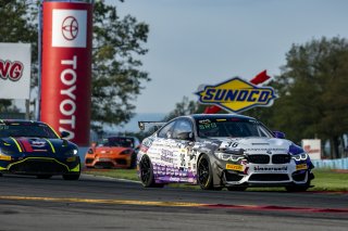 #36 BMW M4 GT4 of James Clay and Nick Galante, BimmerWorld Racing, Pro-Am, Pirelli GT4 America, SRO America, Watkins Glen International raceway, Watkins Glen, NY, September 2021.
 | SRO Motorsports Group