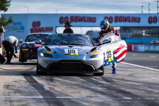 Am, Automatic Racing, NY, Pirelli GT4 America, SRO America, September 2021.#09 Aston Martin Vantage AMR GT4 of Paul Kiebler and Mikel Miller, Watkins Glen, Watkins Glen International raceway
 | Fabian Lagunas/SRO
