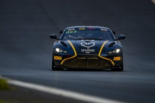 #24 Aston Martin Vantage AMR GT4 of Gray Newell and Ian James, Heart of Racing Team, Pro-Am, Pirelli GT4 America, SRO America, Watkins Glen International raceway, Watkins Glen, NY, September 2021.
 | Brian Cleary/SRO