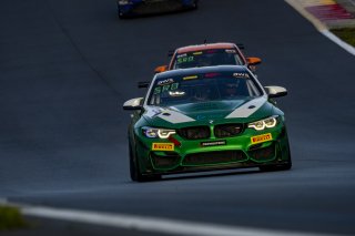 #98 BMW M4 GT4 of Paul Sparta and Al Carter, Random Vandals Racing, Am, Pirelli GT4 America, SRO America, Watkins Glen International raceway, Watkins Glen, NY, September 2021.
 | Brian Cleary/SRO