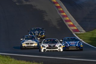 #16 Mercedes-AMG GT4 of John Allen and Kris Wilson, Capstone Motorsports, Am, Pirelli GT4 America, SRO America, Watkins Glen International raceway, Watkins Glen, NY, September 2021.
 | Brian Cleary/SRO