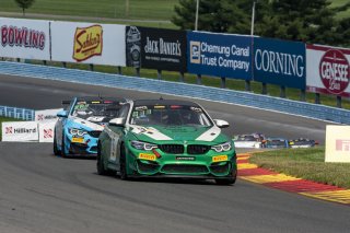 #98 BMW M4 GT4 of Paul Sparta and Al Carter, Random Vandals Racing, Am, Pirelli GT4 America, SRO America, Watkins Glen International raceway, Watkins Glen, NY, September 2021.
 | SRO Motorsports Group