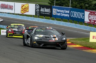 #5 McLaren 570S GT4 of Michael McAleenan and Jerold Lowe, Motorsport USA, Am, Pirelli GT4 America, SRO America, Watkins Glen International raceway, Watkins Glen, NY, September 2021.
 | SRO Motorsports Group