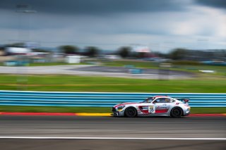 #35 Mercedes-AMG GT4 of Michai Stephens and Colin Mullan, Conquest Racing West, Silver, Pirelli GT4 America, SRO America, Watkins Glen International Raceway, Watkins Glen, NY, September 2021. | Fabian Lagunas/SRO
