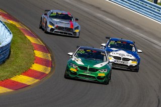 #98 BMW M4 GT4 of Paul Sparta and Al Carter, Random Vandals Racing, Am, Pirelli GT4 America, SRO America, Watkins Glen International raceway, Watkins Glen, NY, September 2021. | Brian Cleary/SRO
