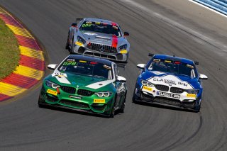 #98 BMW M4 GT4 of Paul Sparta and Al Carter, Random Vandals Racing, Am, Pirelli GT4 America, SRO America, Watkins Glen International raceway, Watkins Glen, NY, September 2021. | Brian Cleary/SRO