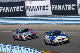 #11 BMW M4 GT4 of Stevan McAleer and Toby Grahovec, Classic BMW, SL, Pirelli GT4 America, SRO America, Watkins Glen International raceway, Watkins Glen, NY, September 2021. | Brian Cleary/SRO