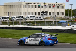#11 BMW M4 GT4 of Stevan McAleer and Toby Grahovec, Classic BMW, SL, Pirelli GT4 America, SRO, Indianapolis Motor Speedway, Indianapolis, IN, USA, October 2021
 | Brian Cleary/SRO