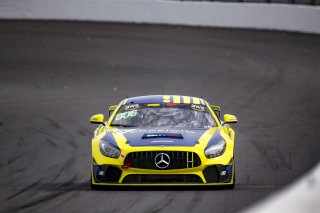 #39 Mercedes-AMG GT4 of Chris Cagnazzi and Guy Cosmo, RENNtech Motorsports, Pro-Am, Pirelli GT4 America, SRO, Indianapolis Motor Speedway, Indianapolis, IN, USA, October 2021
 | Brian Cleary/SRO