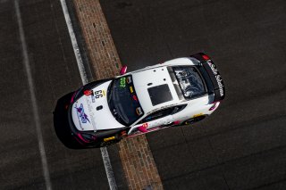 #66 Porsche 718 Cayman GT4 CLUBSPORT MR of Derek DeBoer and Spencer Pumpelly, TRG-The Racers Group, Pro-Am, Pirelli GT4 America, SRO, Indianapolis Motor Speedway, Indianapolis, IN, USA, October 2021
 | Brian Cleary/SRO