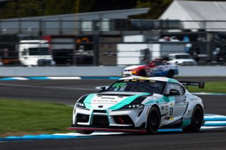 Am, IN, Indianapolis, Indianapolis Motor Speedway, October 2021#68 Toyota GR Supra GT4 of Kevin Conway and John Geesbreght, Pirelli GT4 America, SRO, Smooge Racing, USA
 | Fabian Lagunas/SRO
