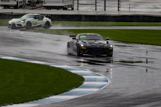 #888 Aston Martin Vantage AMR GT4 of Sean Whalen and Tigh Isaac, Zelus Motorsports, AM, Pirelli GT4 America, SRO, Indianapolis Motor Speedway, Indianapolis, IN, USA, October 2021
 | Brian Cleary/SRO