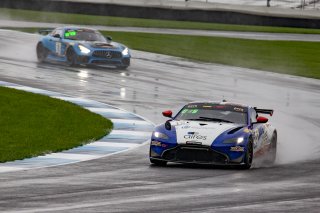 #16 Mercedes-AMG GT4 of Jon Barry and Kris Wilson, Capstone Motorsports, Am, Pirelli GT4 America, SRO, Indianapolis Motor Speedway, Indianapolis, IN, USA, October 2021
 | Brian Cleary/SRO