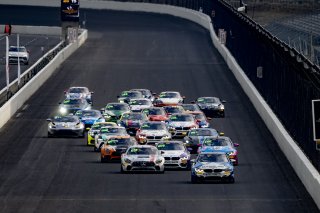 #11 BMW M4 GT4 of Stevan McAleer and Toby Grahovec, Classic BMW, SL, Pirelli GT4 America, SRO, Indianapolis Motor Speedway, Indianapolis, IN, USA, October 2021
 | SRO Motorsports Group