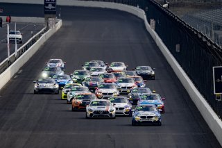 #11 BMW M4 GT4 of Stevan McAleer and Toby Grahovec, Classic BMW, SL, Pirelli GT4 America, SRO, Indianapolis Motor Speedway, Indianapolis, IN, USA, October 2021
 | SRO Motorsports Group