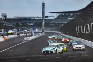 Am, IN, Indianapolis, Indianapolis Motor Speedway, October 2021#68 Toyota GR Supra GT4 of Kevin Conway and John Geesbreght, Pirelli GT4 America, SRO, Smooge Racing, USA
 | Fabian Lagunas/SRO