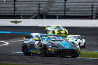 Dexter Racing, IN, Indianapolis, Indianapolis Motor Speedway, October 2021#062 Aston Martin Vantage AMR GT4 of Warren Dexter and Ryan Dexter, Pirelli GT4 America, SL, SRO, USA
 | Fabian Lagunas/SRO