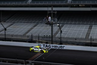 IN, Indianapolis, Indianapolis Motor Speedway, NOLAsport, October 2021#47 Porsche 718 Cayman GT4 CLUBSPORT MR of Matt Travis and Jason Hart, Pirelli GT4 America, Pro-Am, SRO, USA
 | Fabian Lagunas/SRO